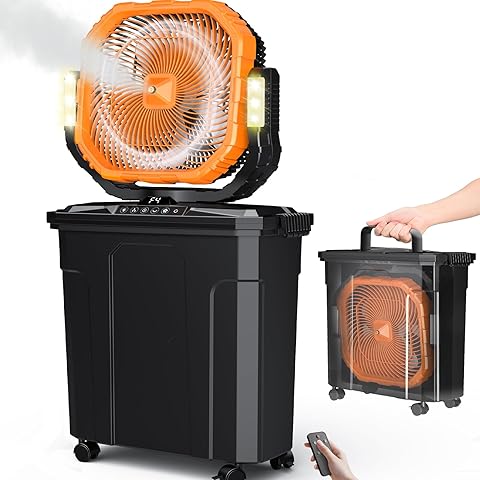 Model T30 Portable Ultrasonic Misting Fan
