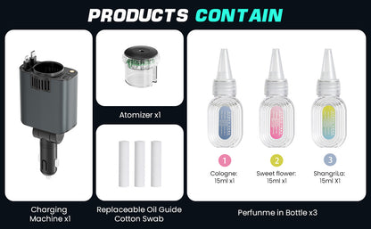 5-in-1 Starlight Car Charger