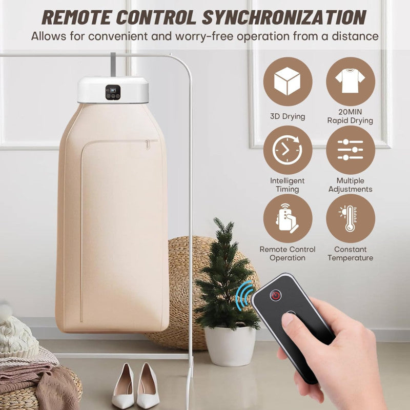 Portable Electric Clothes Dryer & Garment Drying Machine