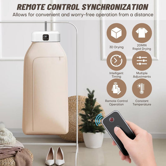 Portable Electric Clothes Dryer & Garment Drying Machine