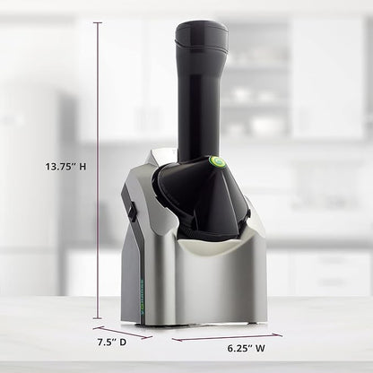 Frozen Fruit Soft Serve Maker – 200W Silver Machine