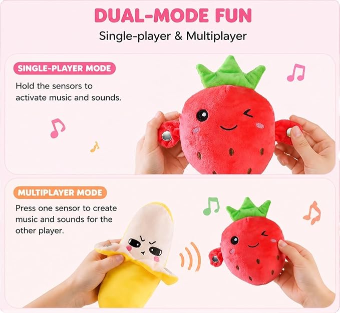 interactive Banana – Soft Sensory Music Plush