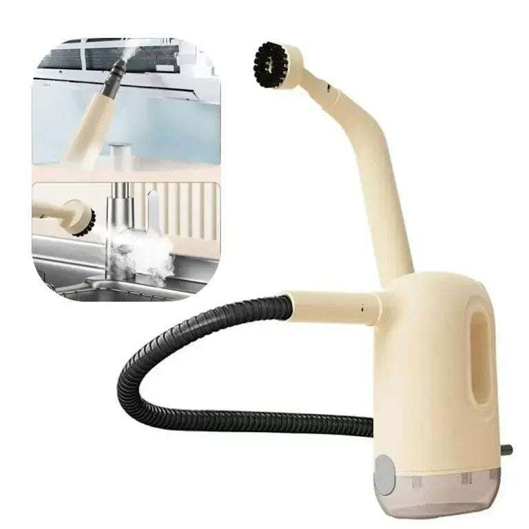 High Temperature Steam Cleaning Machine For Kitchen Oil Pollution Control. 120°C Steam, High-pressure Deodorization, Deep Stain Removal, And Multi-surface Cleaning