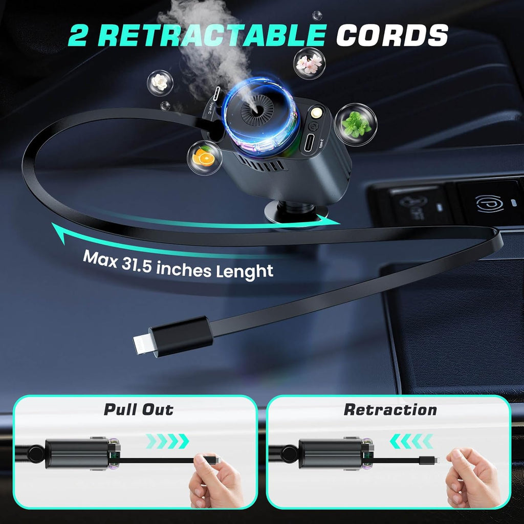 5-in-1 Starlight Car Charger