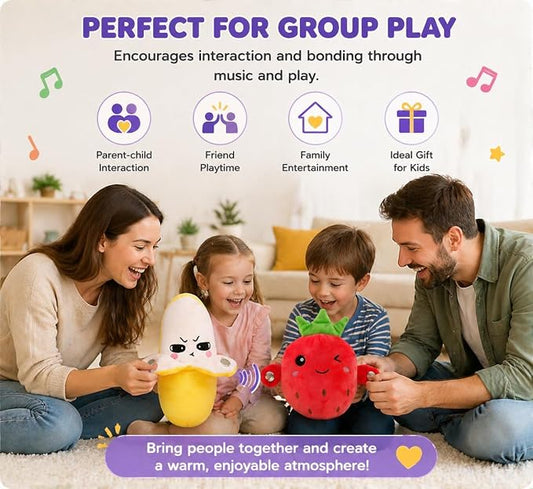 interactive Banana – Soft Sensory Music Plush
