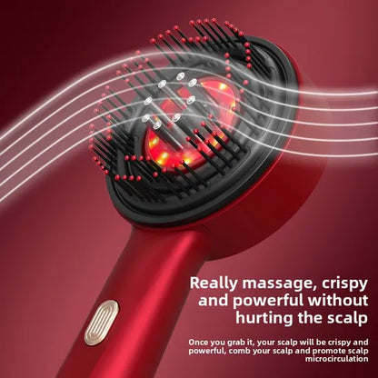 Multi-Functional Fluid Guide Massage Comb