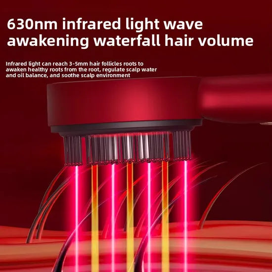 Multi-Functional Fluid Guide Massage Comb