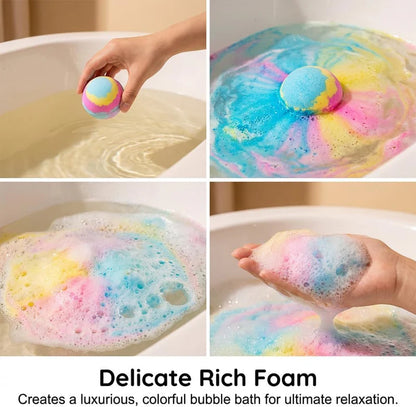 Premium High Quality PACK of 12 Kids Bath Bomb Set for Girls & Boys – Fizzing Bath Bomb Gift with Fun Colors