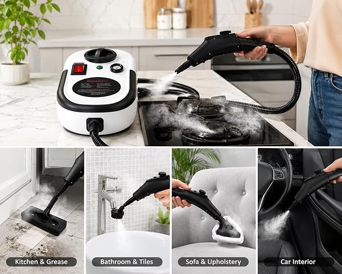 2500W Portable High Pressure Steam Cleaner