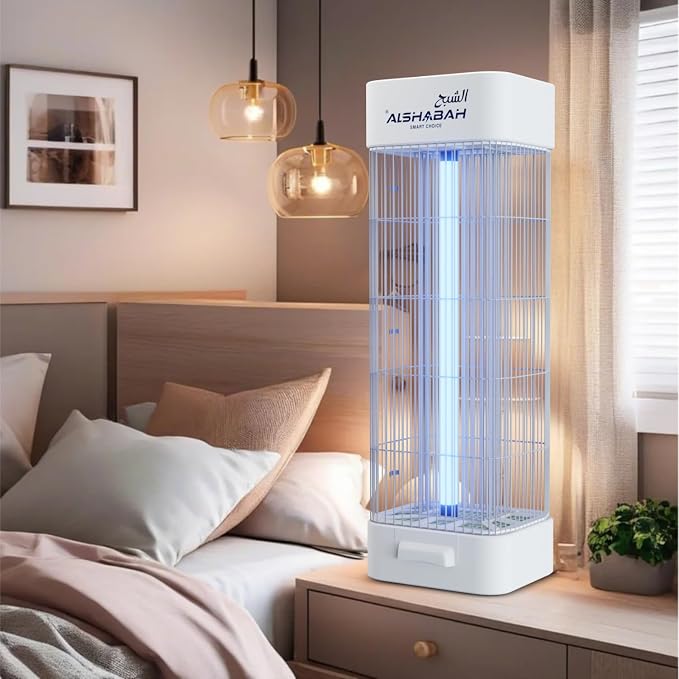 ALSHABAH Original Mosquito Killer – Powerful 3800V Smart UV Lamp