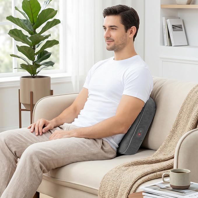 2-in-1 electric heated foot massager and foot warmer