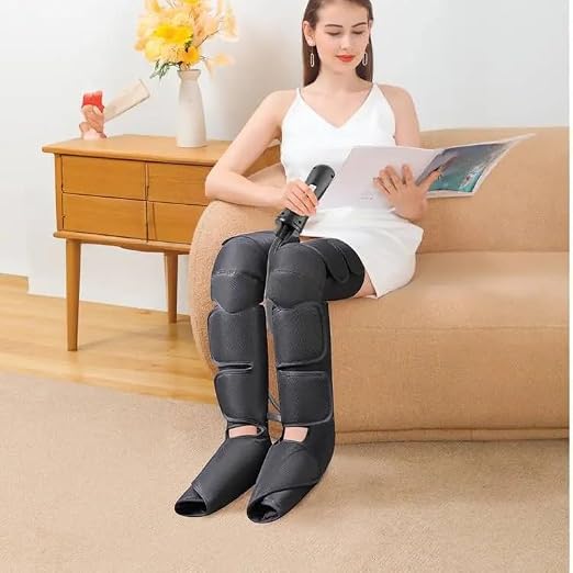 Green Lion Air Pressure Leg Massager – Black