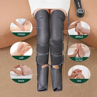 Green Lion Air Pressure Leg Massager – Black
