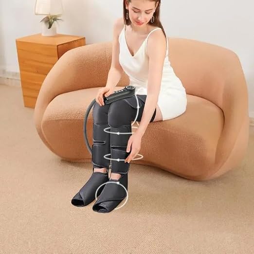 Green Lion Air Pressure Leg Massager – Black