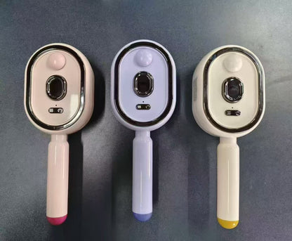 Electric spray rechargeable air cushion comb