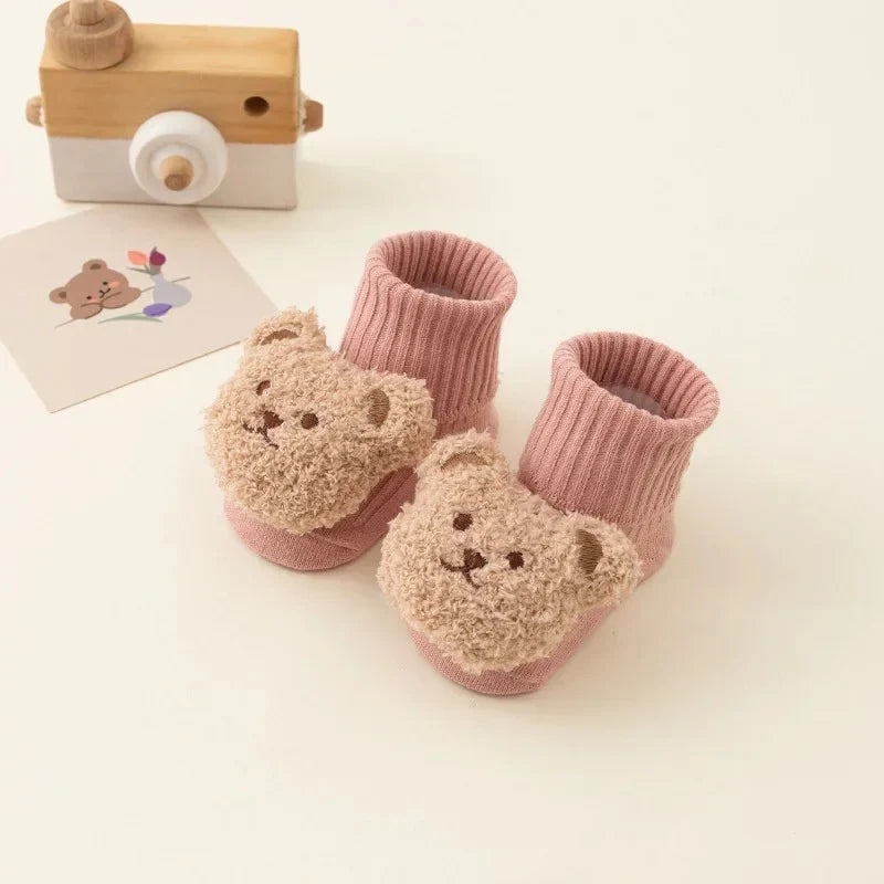 Cartoon Bear Baby Socks