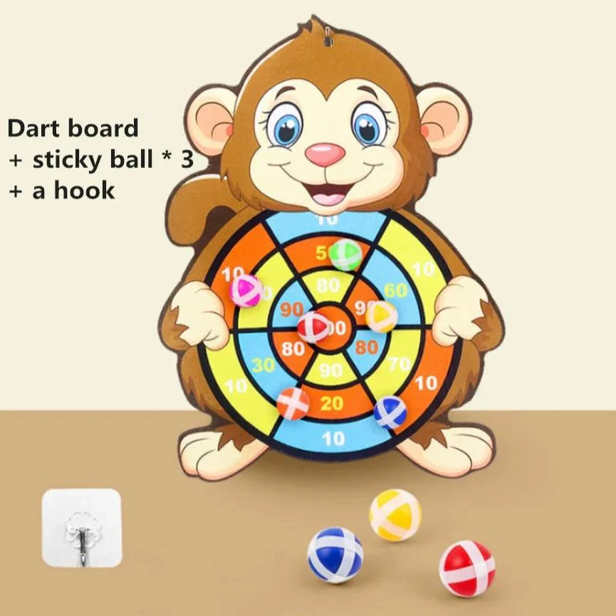 Sticky Ball Dart Board