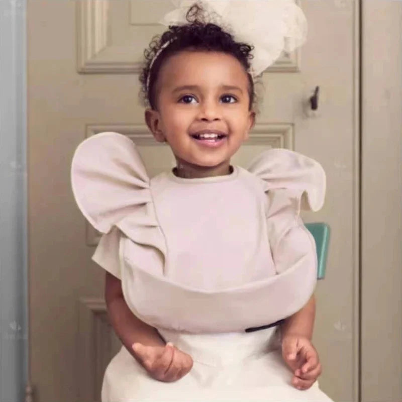 Angel Elephant Baby Bibs
