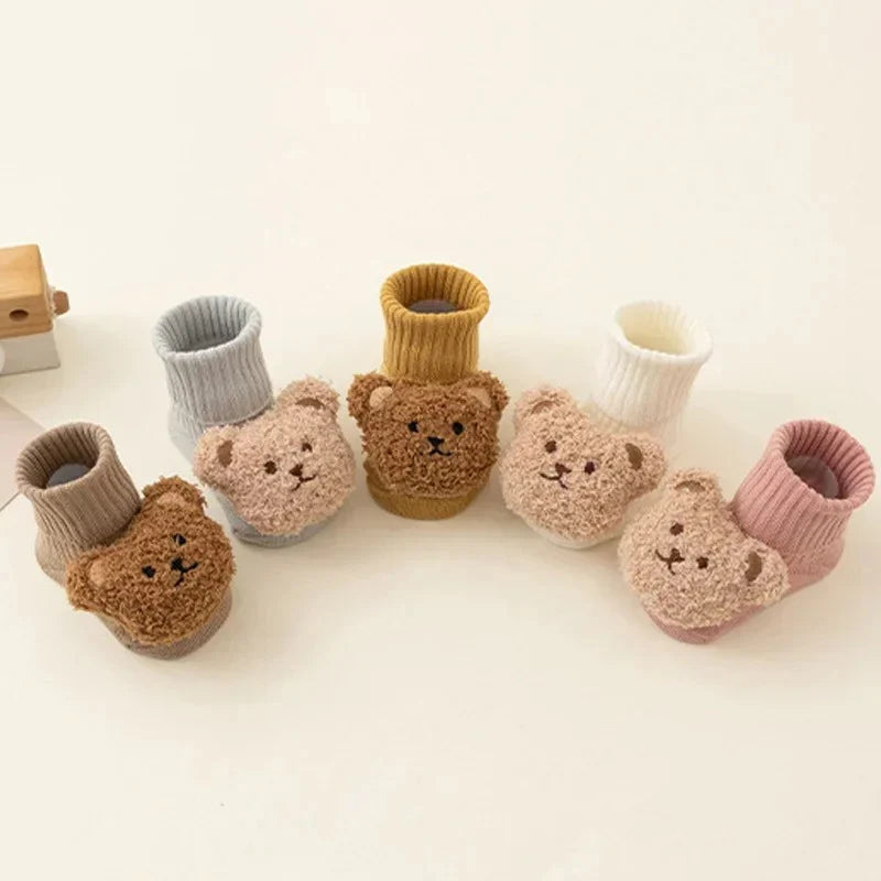 Cartoon Bear Baby Socks