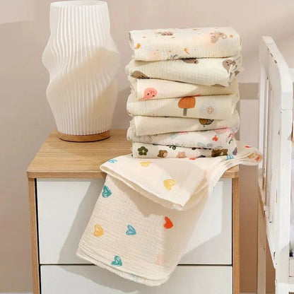Newborn Cotton Muslin Swaddle Blanket
