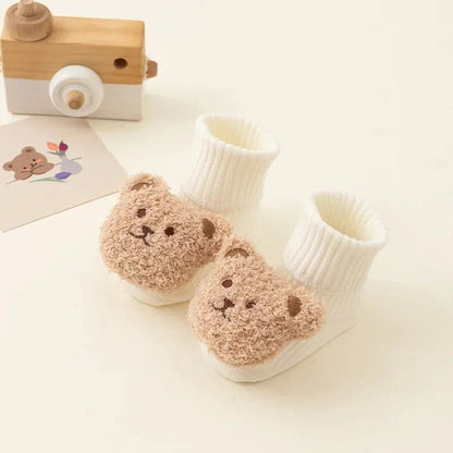 Cartoon Bear Baby Socks
