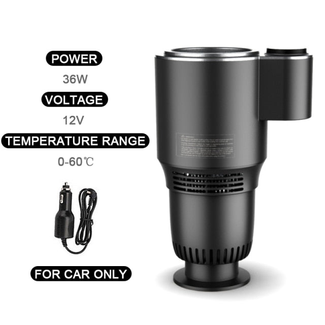 Smart Car Cup Holder – 2-in-1 Cooling &  Heating