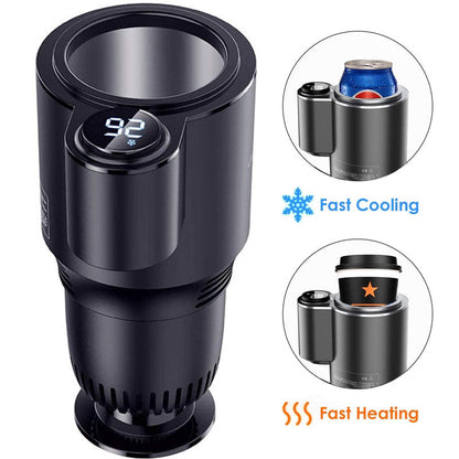 Smart Car Cup Holder – 2-in-1 Cooling &  Heating